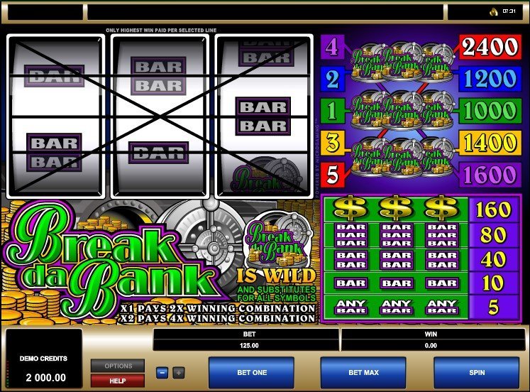 Break Da Bank Slot Review