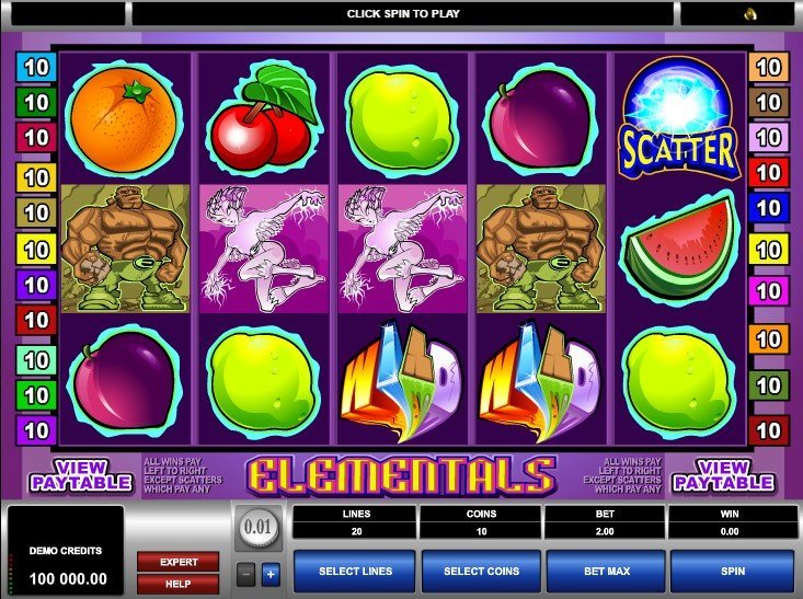 Elementals Slot Review